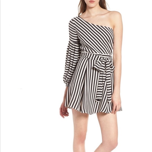 Lovers + Friends Huntington One Shoulder Mini Dress - Picture 3 of 8